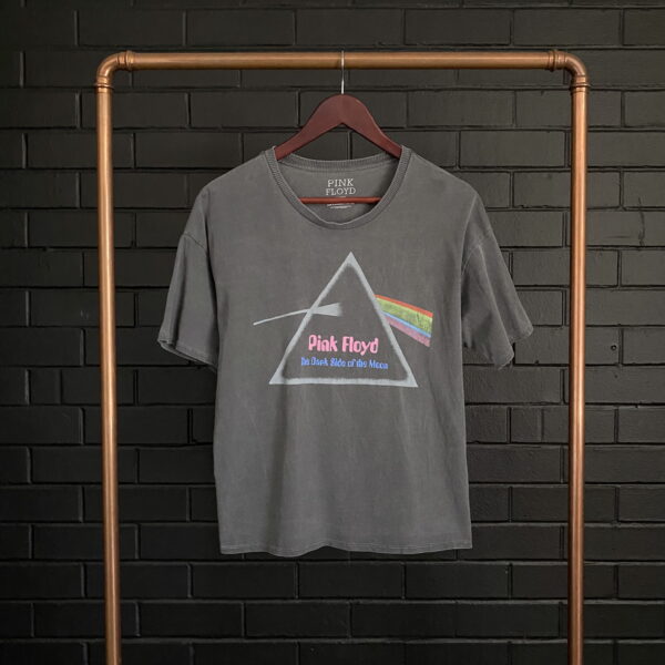 00s Pink Floyd Dark Side Crop Tee L