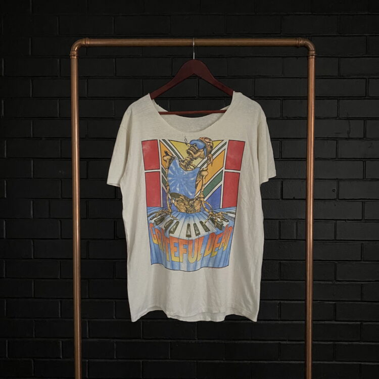 80s Grateful Dead 1989 Summer Tour Tee L